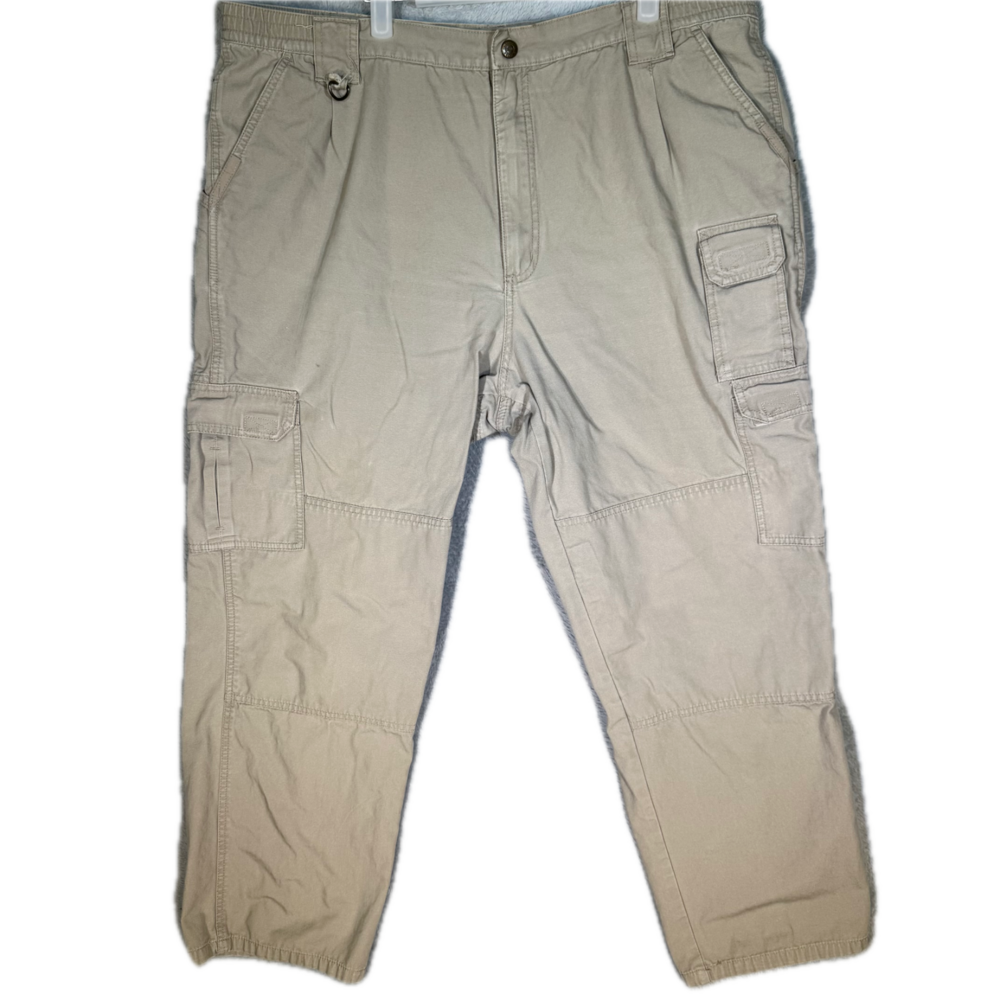 5.11 Tactical Pants Mens 42x30 Beige Cargo Utility Workwear Cotton Tactical